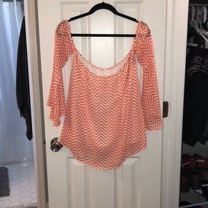 Off the shoulder top